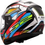 CASCO INTEGRAL LS2-FF353 RAPID II XDRON WHITE NEON ORANGE/ NARANJA NEÓN BLANCO -06 ECE 22.06 - Imagen 6