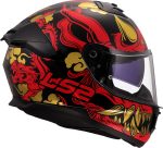 CASCO INTEGRAL DE LS2-FF808 STREAM II DRAKO BLACK RED/NEGRO ROJO -ECE 22.06 - Imagen 5