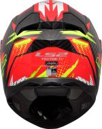 CASCO INTEGRAL CARBON LS2- FF811 VECTOR II C TANTIC RED H-V YELLOW/ROJO H-V AMARILLO- ECE 22.06 - Imagen 7