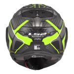 CASCO MODULAR LS2-FF901 ADVANT X C FUTURE II H-V YELLOW-ECE 22.06. FIBRA DE CARBONO NEGRO H-V AMARILLO - Imagen 7