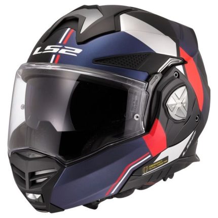 CASCO MODULAR LS2- FF901 ADVANT X ULTRA BLUE RED/AZUL ROJO- ECE 22.06.