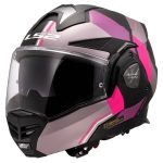 CASCO MODULAR LS2-FF901 ADVANT X ULTRA GREY PURPLE/GRIS PÚRPURA- ECE 22.06.