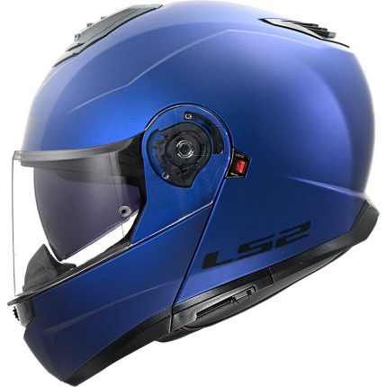 CASCO MODULAR LS2-FF908 STROBE II MATT NAVY BLUE/ AZUL MARINO MATE-ECE 22.06.