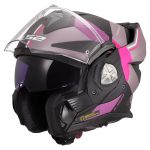 CASCO MODULAR LS2-FF901 ADVANT X ULTRA GREY PURPLE/GRIS PÚRPURA- ECE 22.06. - Imagen 4