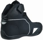 BOTAS DE MOTO ZAPATILLAS DE MOTO IMPERMEABLES Y TRANSPIRABLES CON HOMOLOGACIÓN CE ALLEYCAT BLANCO NEGRO - Imagen 4