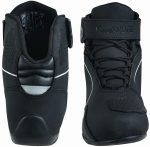 BOTAS DE MOTO ZAPATILLAS DE MOTO IMPERMEABLES Y TRANSPIRABLES CON HOMOLOGACIÓN CE ALLEYCAT BLANCO NEGRO - Imagen 6