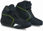 BOTAS DE MOTO ZAPATILLAS DE MOTO IMPERMEABLES Y TRANSPIRABLES CON HOMOLOGACIÓN CE ALLEYCAT FLUOR NEGRO