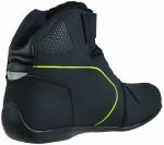 BOTAS DE MOTO ZAPATILLAS DE MOTO IMPERMEABLES Y TRANSPIRABLES CON HOMOLOGACIÓN CE ALLEYCAT FLUOR NEGRO - Imagen 6