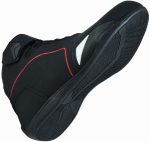 BOTAS DE MOTO ZAPATILLAS DE MOTO IMPERMEABLES Y TRANSPIRABLES CON HOMOLOGACIÓN CE ALLEYCAT ROJO NEGRO - Imagen 4