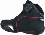 BOTAS DE MOTO ZAPATILLAS DE MOTO IMPERMEABLES Y TRANSPIRABLES CON HOMOLOGACIÓN CE ALLEYCAT ROJO NEGRO - Imagen 5