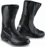 BOTAS DE MOTO TURISMO CAÑA ALTA, IMPERMEABLES Y TRANSPIRABLES CON HOMOLOGACIÓN CE Y EPI/ CITY EXCEL NEGRO