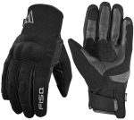 GUANTES DE INVIERNO PARA MOTORISTAS, UNISEX, IMPERMEABLES Y TERMICOS/ FISA ATOM NEGRO