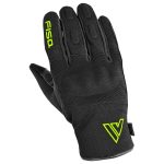 GUANTES DE INVIERNO PARA MOTORISTAS, UNISEX, IMPERMEABLES Y TERMICOS/ FISA ATOM NEGRO FLUOR - Imagen 4