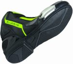 BOTAS DE MOTO CARRETERA ESTILO DEPORTIVO CAÑA CORTA IMPERMEABLES Y TRANSPIRABLES CON HOMOLOGACIÓN CE Y EPI/ LAGUNA SWIFT FLUOR NEGRO - Imagen 4