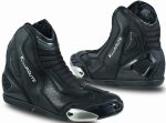 BOTAS DE MOTO CARRETERA ESTILO DEPORTIVO CAÑA CORTA IMPERMEABLES Y TRANSPIRABLES CON HOMOLOGACIÓN CE Y EPI LAGUNA SWIFT NEGRO