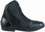 BOTAS DE MOTO CARRETERA ESTILO DEPORTIVO CAÑA CORTA IMPERMEABLES Y TRANSPIRABLES CON HOMOLOGACIÓN CE Y EPI LAGUNA SWIFT NEGRO - Imagen 4