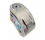 ANTIRROBO DISCO KOVIX KT6 CON ALARMA COLOR ACERO INOX 6mm