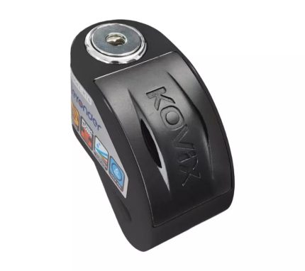ANTIRROBO DISCO KOVIX KT6 CON ALARMA COLOR NEGRO 6mm