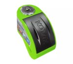 ANTIRROBO DISCO KOVIX KT6 CON ALARMA COLOR VERDE FLUO 6mm