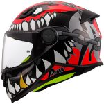 CASCO INTEGRAL PARA NIÑOS (JUNIOR) LS2-FF812 KID PUNK GREY RED/ GRIS ROJO ECE 22-06