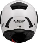 CASCO MODULAR LS2-FF902 SCOPE II SOLID GLOSS WHITE/ BLANCO ECE 22.06. - Imagen 6