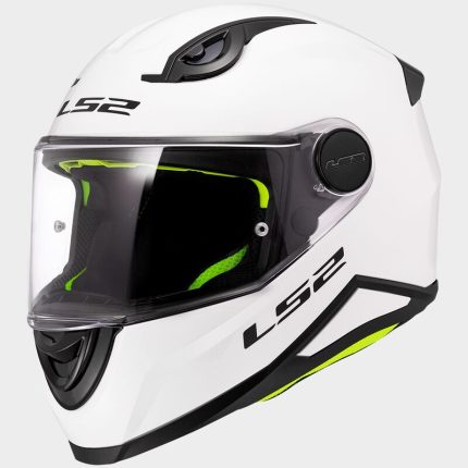 CASCO INTEGRAL PARA NIÑOS  (JUNIOR) LS2-FF812 KID SOLID WHITE/ BLANCO ECE 22-06