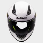 CASCO INTEGRAL PARA NIÑOS  (JUNIOR) LS2-FF812 KID SOLID WHITE/ BLANCO ECE 22-06 - Imagen 4