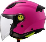 CASCO JET PARA NIÑOS (JUNIOR) LS2-OF622 FUNNY II SOLID PINK/ ROSA ECE 22-06 - Imagen 2