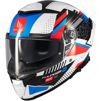 CASCO INTEGRAL MT HELMET THUNDER 4 SV LUMINENCE A7 BRILLO /ECE 22.06