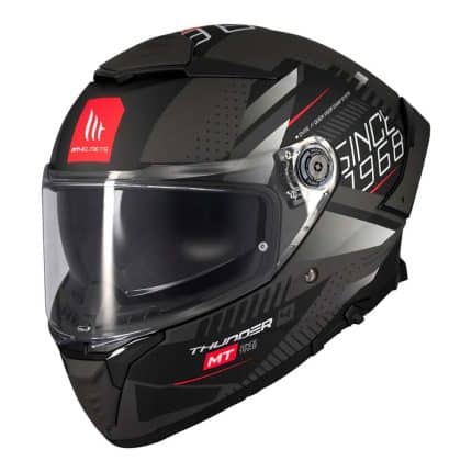 CASCO INTEGRAL MT HELMET THUNDER 4 SV LUMINENCE D1 MATE /ECE 22.06