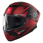 CASCO INTEGRAL MT HELMET THUNDER 4 SV LUMINENCE D5 MATE /ECE 22.06
