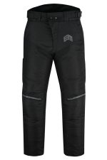 PANTALON DE MOTO INVIERNO ARES ESTILO NEGRO IMPERMEABLE TRANSPIRABLE - Imagen 2