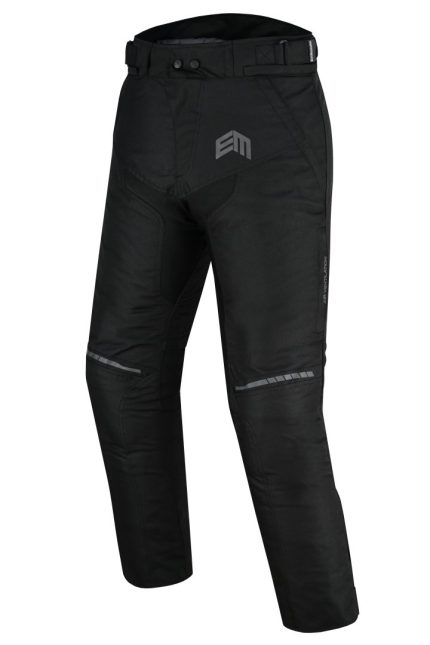 PANTALON DE MOTO INVIERNO ARES ESTILO NEGRO IMPERMEABLE TRANSPIRABLE
