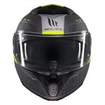 CASCO MODULAR MT- ATOM 2 SV DESTINY C2 GRIS AMARILLO MATE /ECE 22.06 - Imagen 3