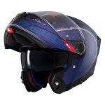 CASCO MODULAR MT- ATOM 2 SV DESTINY C7 AZUL MATE /ECE 22.06 - Imagen 2