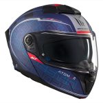 CASCO MODULAR MT- ATOM 2 SV DESTINY C7 AZUL MATE /ECE 22.06 - Imagen 3