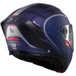 CASCO MODULAR MT- ATOM 2 SV DESTINY C7 AZUL MATE /ECE 22.06 - Imagen 4