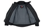CHAQUETA DE MOTO INVIERNO FAST NEGRA ll UNISEX EN TEXTIL IMPERMEABLE, TÉRMICO CON PROTECCIONES  C.E - Imagen 3