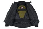 CHAQUETA DE MOTO INVIERNO FAST NEGRA ll UNISEX EN TEXTIL IMPERMEABLE, TÉRMICO CON PROTECCIONES  C.E - Imagen 5