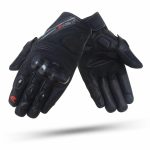GUANTES DE MOTO EN PIEL DE INVIERNO, TÉRMICOS Y IMPERMEABLES/ SMASH NEGRO
