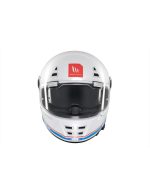 CASCO INTEGRAL HELMET  MT JARAMA SV SOLID A7 BLANCO BRILLO CON GAFA SOLAR - Imagen 3