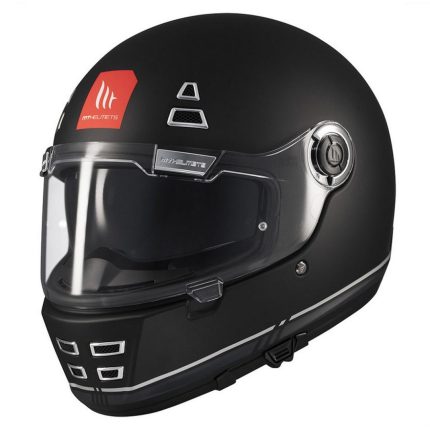 CASCO INTEGRAL HELMET  MT JARAMA SV SOLID B2 NEGRO MATE