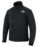 CHAQUETA DE MOTO WINNER CLASSIC NEGRA UNISEX EN TEXTIL IMPERMEABLE, TÉRMICO CON PROTECCIONES  C.E