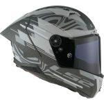 CASCO INTEGRAL FIBRA DE CARBONO DE LS2 -FF805 THUNDER C GP AERO POLAR M.BLACK-CE 22.06/ GRIS NEGRO MATE - Imagen 3