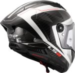 CASCO INTEGRAL FIBRA DE CARBONO DE LS2 -FF805 THUNDER GP AERO RAUTE WHITE GREY-CE 22.06/ BLANCO GRIS - Imagen 6