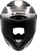 CASCO INTEGRAL FIBRA DE CARBONO DE LS2 -FF805 THUNDER GP AERO RAUTE WHITE GREY-CE 22.06/ BLANCO GRIS - Imagen 7