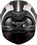 CASCO INTEGRAL FIBRA DE CARBONO DE LS2 -FF805 THUNDER GP AERO RAUTE WHITE GREY-CE 22.06/ BLANCO GRIS - Imagen 8