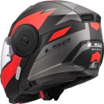 CASCO MODULAR LS2- FF902 SCOPE II DURIA BLACK RED-06/ ECE 22.06. NEGRO ROJO - Imagen 5