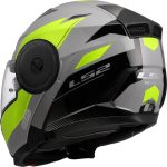 CASCO MODULAR LS2-FF902 SCOPE II DURIA GREY H-V YELLOW-06/ ECE 22.06. GRIS H-V AMARILLO - Imagen 5