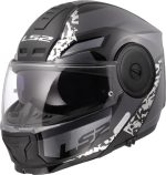 CASCO MODULAR LS2-FF902 SCOPE II OXYD BLACK TITANIUM-06/ ECE 22.06.TITANIO NEGRO